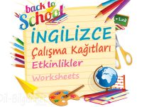 İngilizce Etkinlik ve Çalışma Kağıtları