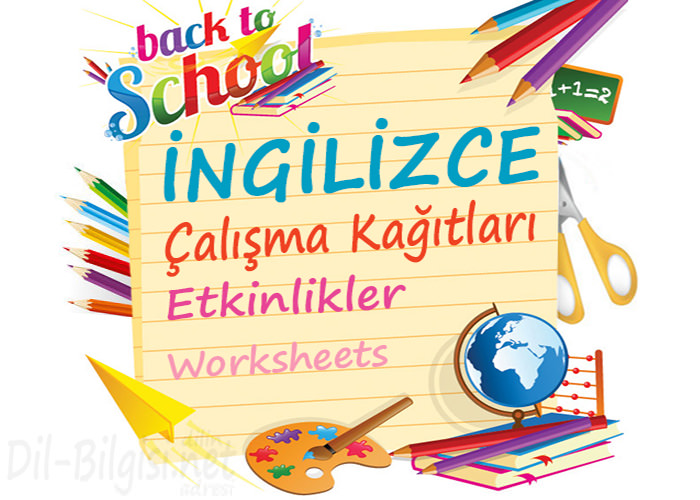 İngilizce Etkinlik ve Çalışma Kağıtları