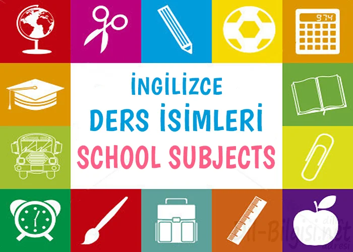 İngilizce Ders İsimleri