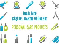 İngilizce Kişisel Bakım Ürünleri - Personal Care Products