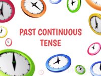 Past Continuous / Past Progressive Tense