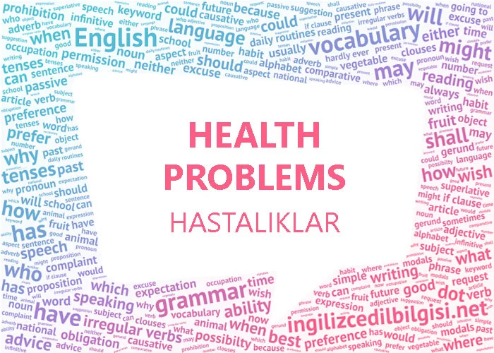 İngilizce Hastalıklar - Health Problems
