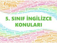 5.sınıf ingilizce konuları