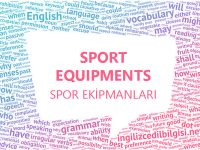 İngilizce Spor Ekipmanları- Sport Equipments