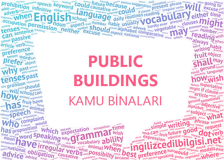 İngilizce Kamu Binaları - Public Buildings
