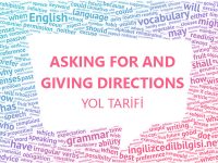 İngilizce Yol Tarifi - Asking For And Giving Directions