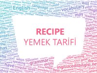 İngilizce Yemek Tarifi-Recipe