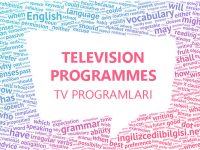 television programmes- ingilizce tv programları
