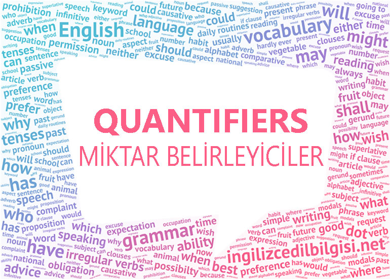 İngilizce Miktar Belirleyiciler - Quantifiers