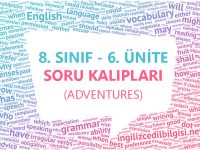 8. sınıf 6.ünite soru kalıpları kalıp cümleler