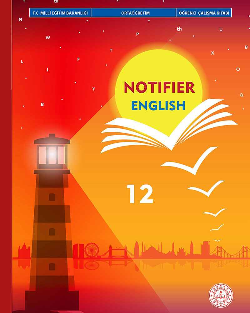 12. Sınıf İngilizce Çalışma Kitabı (MEB) Notifier English