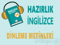 Hazırlık Sınıfı İngilizce Dinleme Metinleri