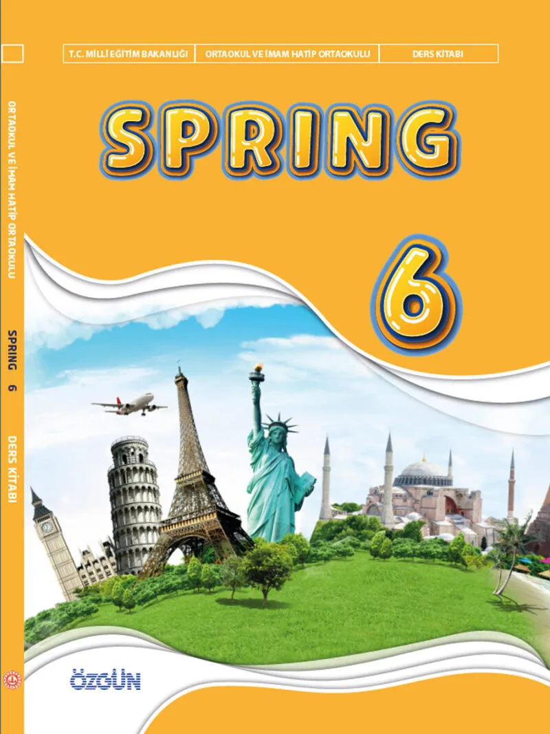 6. sınıf İngilizce ders kitabı özgün yayınları