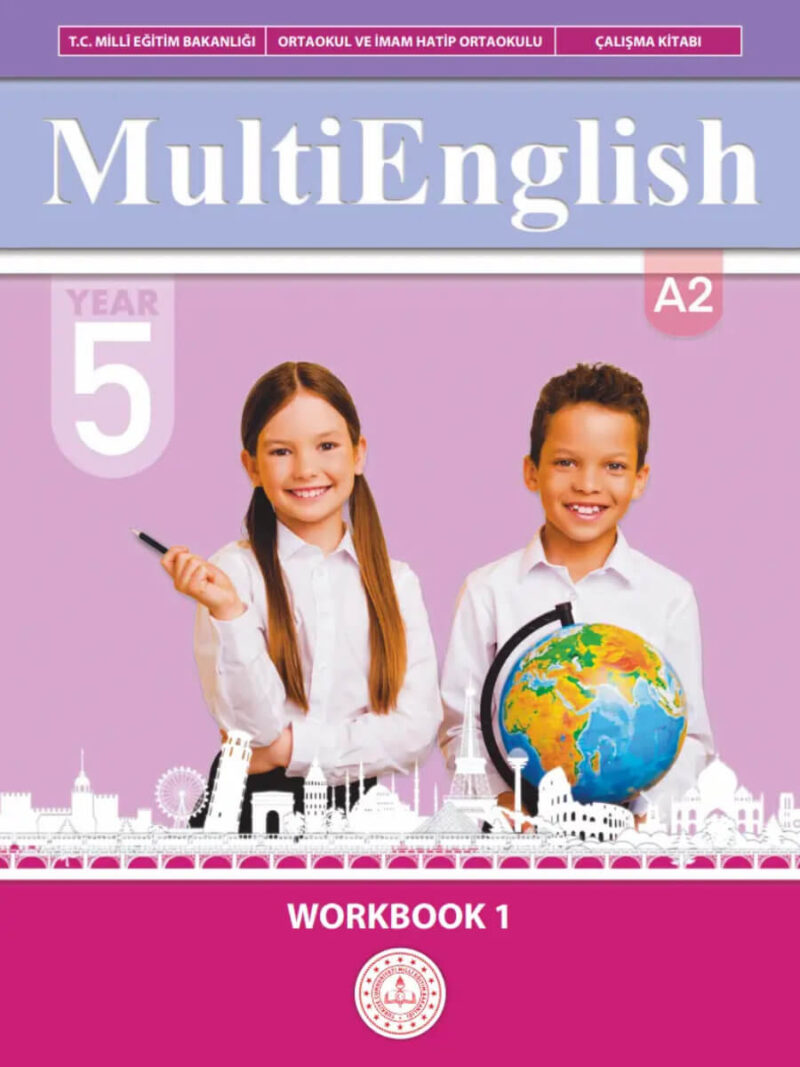 ÇYDEM 5. Sınıf İngilizce Çalışma Kitabı Year 5 multi english workbook