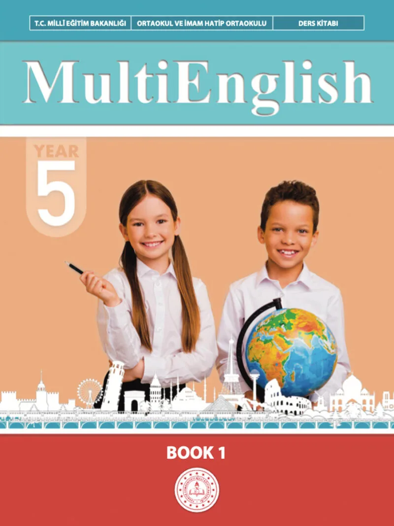 ÇYDEM 5. Sınıf İngilizce Ders Kitabı Year 5 multi english students book