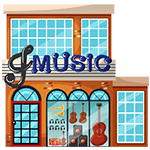 music store